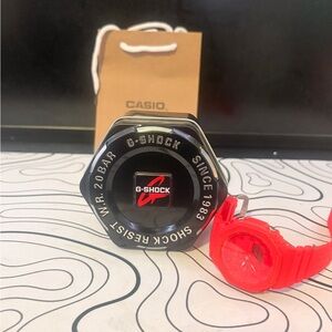 Red Casio G-Shock GA2100